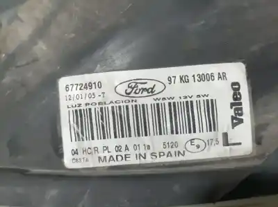 Автозапчасти б/у левая фара за ford ka (ccq) básico ссылки oem iam 97kg13006ar  