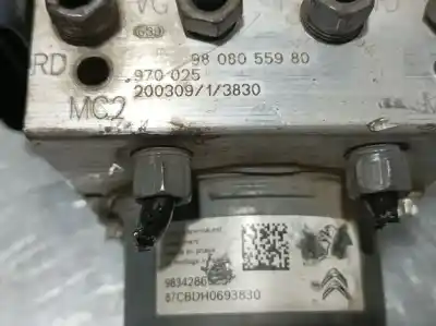 Peça sobressalente para automóvel em segunda mão abs por peugeot rifter active standard referências oem iam 9808055980  970025