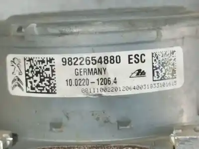 Second-hand car spare part abs for citroen c-elysée feel oem iam references 9822354880  10022012064