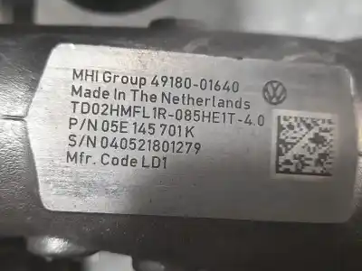 Second-hand car spare part turbocharger for seat ateca (kh7) 1.5 16v tsi act oem iam references 05e145701k  