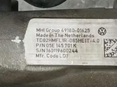 Second-hand car spare part turbocharger for seat ateca (kh7) 1.5 16v tsi act oem iam references 05e145701k  4918001625