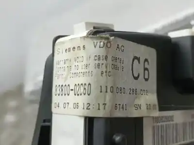 Peça sobressalente para automóvel em segunda mão quadrante por toyota corolla (_e12_) 1.4 d (nde120_) referências oem iam 8380002c60  110080288002