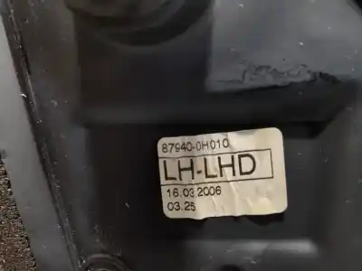 Peça sobressalente para automóvel em segunda mão espelho retrovisor esquerdo por citroen c1 attraction referências oem iam 879400h010  