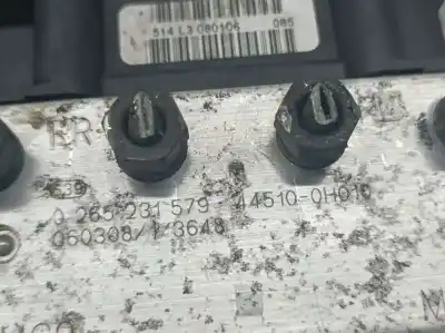 Peça sobressalente para automóvel em segunda mão abs por citroen c1 attraction referências oem iam 445100h010  0265231579