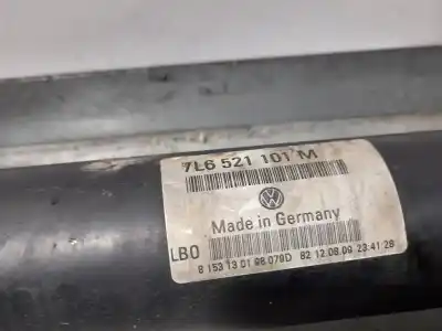 Pezzo di ricambio per auto di seconda mano trasmissione centrale per audi q7 (4l) 3.0 tdi v6 advance quattro (176kw) riferimenti oem iam 7l6521101m  