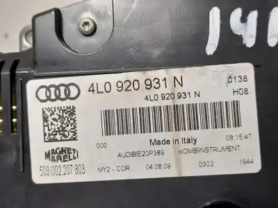 Автозапчасти б/у приборная доска за audi q7 (4l) v6 3.0 tdi (176kw) clean diesel ambiente ссылки oem iam 4l0920931n  503002207803