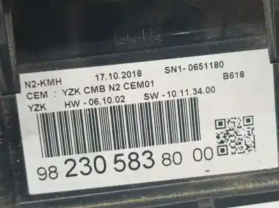 Peça sobressalente para automóvel em segunda mão quadrante por citroen c3 feel referências oem iam 9823058380  