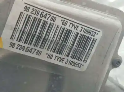 Second-hand car spare part steering rack for citroen c3 feel oem iam references 9823964780  