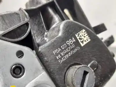 Peça sobressalente para automóvel em segunda mão fechadura da porta traseira direita por citroen c3 feel referências oem iam 5428n1956k6  