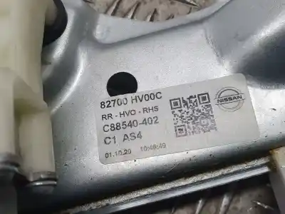 Pezzo di ricambio per auto di seconda mano alzacristalli posteriore destro per nissan qashqai (j11) acenta riferimenti oem iam 82700hv00c  c88540402