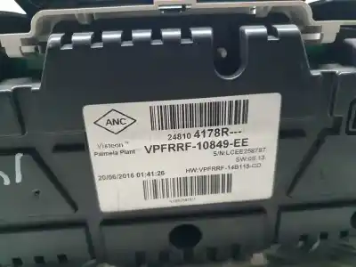 Peça sobressalente para automóvel em segunda mão quadrante por renault clio iv business referências oem iam 248104178r  
