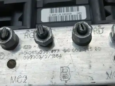 Peça sobressalente para automóvel em segunda mão abs por citroen c4 picasso exclusive plus referências oem iam 9660934580  0265230477