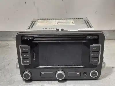 Peça sobressalente para automóvel em segunda mão módulo / sistema de navegação gps por seat leon (1p1) reference referências oem iam 5p0035191d