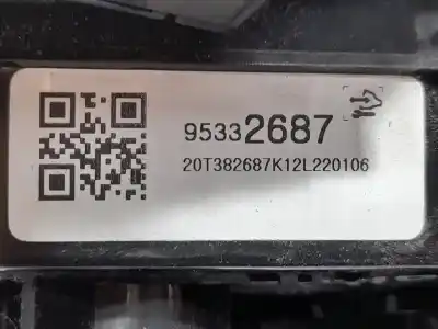 Peça sobressalente para automóvel em segunda mão comando de sofagem (chauffage / ar condicionado)  por chevrolet aveo ls referências oem iam 95332687  