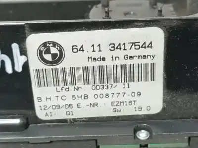 Second-hand car spare part climate control for bmw x3 (e83) 3.0d oem iam references 64113417544  5hb00877709