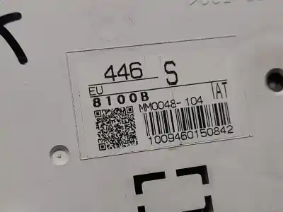 Second-hand car spare part dashboard for citroen c-zero high line oem iam references mm0048104  