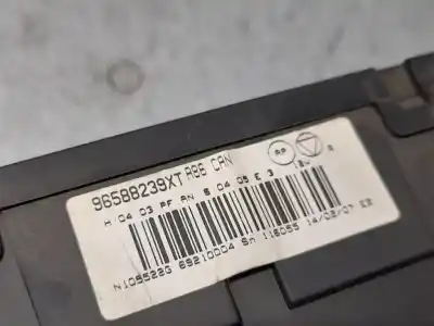 Peça sobressalente para automóvel em segunda mão comando de sofagem (chauffage / ar condicionado) por citroen c2 collection referências oem iam 96588239xt  