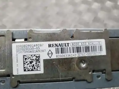 Piesă de schimb auto la mâna a doua sistem audio / cd radio casetofon pentru renault clio iii dynamique referințe oem iam 8200633624b  