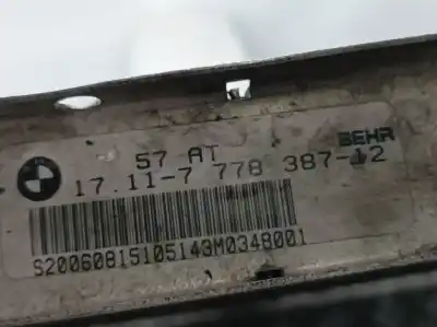 Second-hand car spare part water radiator for bmw x5 (e53) 3.0d oem iam references 77838712  