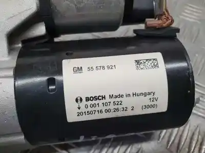 Peça sobressalente para automóvel em segunda mão motor de arranque por opel corsa e color edition ecoflex referências oem iam 55578921  0001107522