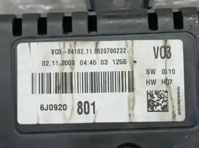 Peça sobressalente para automóvel em segunda mão quadrante por seat ibiza sc (6j1) reference referências oem iam 6j0920801  a2c53349029
