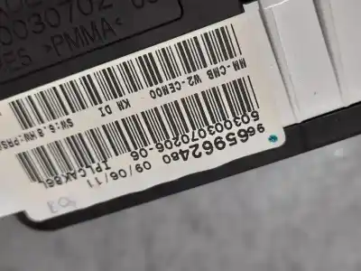 Peça sobressalente para automóvel em segunda mão quadrante por peugeot 508 access referências oem iam 9665962480  