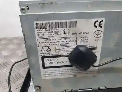 Peça sobressalente para automóvel em segunda mão módulo / sistema de navegação gps por toyota auris active referências oem iam 8614002360  cvvs75f0ae