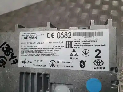 Peça sobressalente para automóvel em segunda mão módulo / sistema de navegação gps por toyota auris active referências oem iam 8614002360  cvvs75f0ae