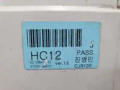 Peça sobressalente para automóvel em segunda mão comando de sofagem (chauffage / ar condicionado) por kia cee´d active referências oem iam 972501h602  