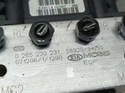 Pezzo di ricambio per auto di seconda mano abs per kia cee´d active riferimenti oem iam 589201h650  0265230231