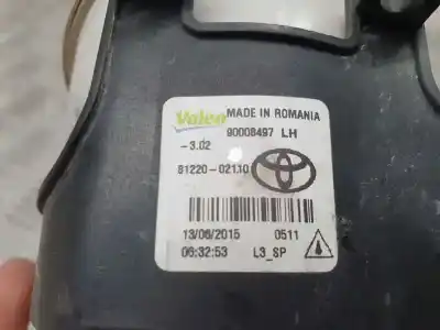 Second-hand car spare part left fog light for toyota auris active oem iam references 8122002110  90008497