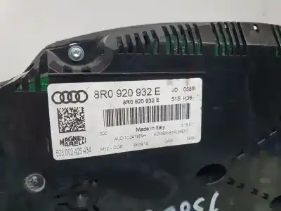 Peça sobressalente para automóvel em segunda mão quadrante por audi q5 (8r) 2.0 tdi quattro (140kw) referências oem iam 8r0920932e  