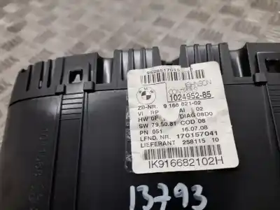 Peça sobressalente para automóvel em segunda mão quadrante por bmw serie 1 berlina (e81/e87) 118d referências oem iam 916682102  102495285