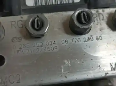 Peça sobressalente para automóvel em segunda mão abs por citroen c4 lim. white attraction referências oem iam 96770249080  0265252034