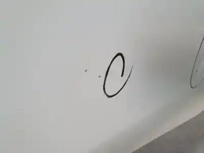 Second-hand car spare part rear left door for nissan note visia oem iam references h21013vvma  