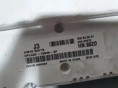 Peça sobressalente para automóvel em segunda mão quadrante por nissan note visia referências oem iam 248103vv1b  vpcasf10849ep