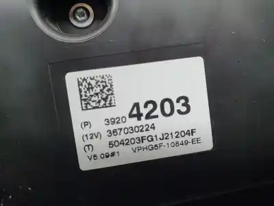 Peça sobressalente para automóvel em segunda mão quadrante por opel corsa e color edition ecoflex referências oem iam 39204203  