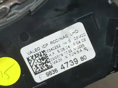 Second-hand car spare part multifunction switch for ds 3 crossback chic oem iam references 9836473980  