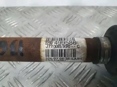 Автозапчастина б/у передня права трансмісія для renault clio iii authentique посилання на oem iam 8200499586  