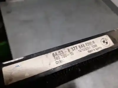 Second-hand car spare part air conditioning condenser / radiator for bmw serie 3 berlina (e46) 320d oem iam references 8377648  