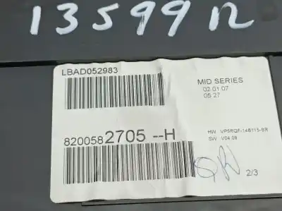 Автозапчасти б/у приборная доска за renault clio iii exception ссылки oem iam 8200582705h  lbad052983