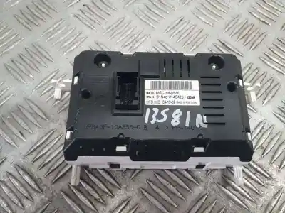 Second-hand car spare part multifunction display for ford fiesta (cb1) trend oem iam references 8a6t18b955bl  b1n40v145425