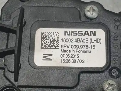 Pièce détachée automobile d'occasion potentiomètre à pédale pour nissan qashqai (j11) n-tec références oem iam 180024ba0b  