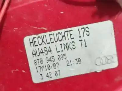 Second-hand car spare part left tailgate light for audi a5 coupe (8t) 2.7 tdi oem iam references 8t0945095  