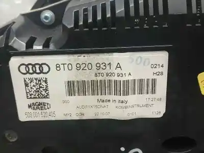 Peça sobressalente para automóvel em segunda mão quadrante por audi a5 coupe (8t) 2.7 tdi referências oem iam 8t0920931a  503001520405