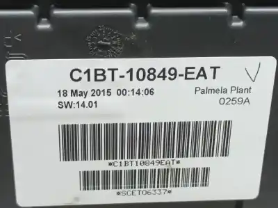 Second-hand car spare part dashboard for ford fiesta (ccn) trend oem iam references c1bt10849eat  