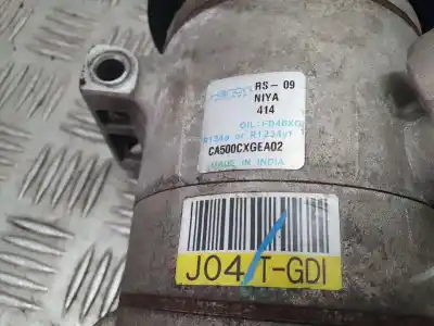Pezzo di ricambio per auto di seconda mano compressore aria condizionata per kia picanto (ja) x line riferimenti oem iam ca500cxgea02  