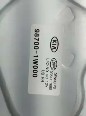 Peça sobressalente para automóvel em segunda mão motor do limpador traseiro por kia rio concept referências oem iam 987001w000  035111680