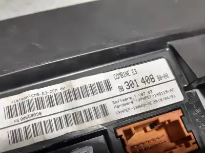 Peça sobressalente para automóvel em segunda mão quadrante por citroen c4 cactus live referências oem iam 9830140880  cmbe3cem00