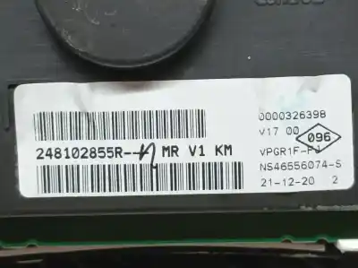 Автозапчастина б/у панель інструментів для dacia dokker express ambiance посилання на oem iam 248102855r  ns46556074s